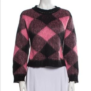 ISO Sandro Plaid Sweater